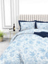 Tuscan Summer 100% Cotton King Size Bedsheet with 2 Pillow Covers -2